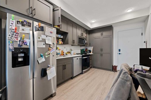 310-3932 University Avenue Nw, Calgary, AB - Indoor Photo Showing Kitchen
