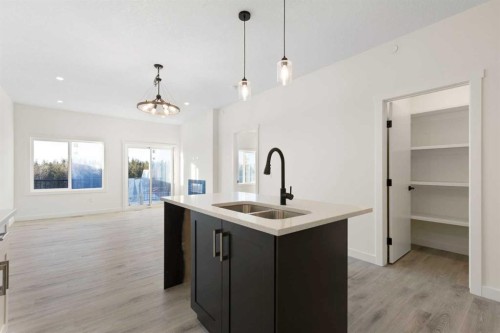 25 St. Andrews Close, Lyalta, AB - Indoor Photo Showing Kitchen With Double Sink