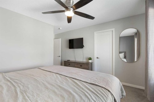 277 Ellen Way, Crossfield, AB - Indoor Photo Showing Bedroom