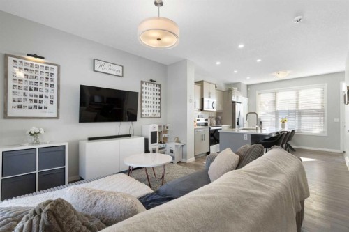 277 Ellen Way, Crossfield, AB - Indoor Photo Showing Living Room