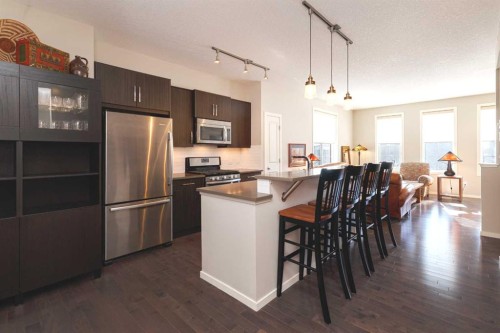513 Ascot Circle Sw, Calgary, AB - Indoor Photo Showing Kitchen With Stainless Steel Kitchen With Upgraded Kitchen