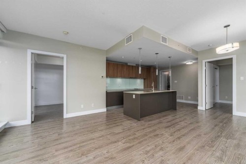 1007-1122 3 Street Se, Calgary, AB - Indoor Photo Showing Kitchen