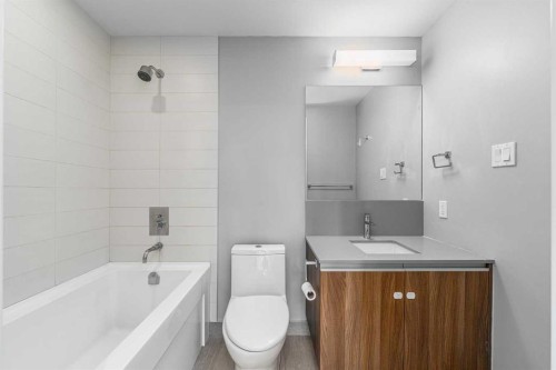 1007-1122 3 Street Se, Calgary, AB - Indoor Photo Showing Bathroom