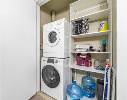 1007-1122 3 Street Se, Calgary, AB - Indoor Photo Showing Laundry Room