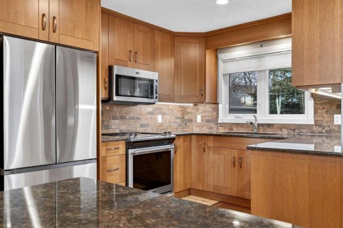 740 Lysander Drive Se, Calgary, AB - Indoor Photo Showing Kitchen With Stainless Steel Kitchen With Upgraded Kitchen