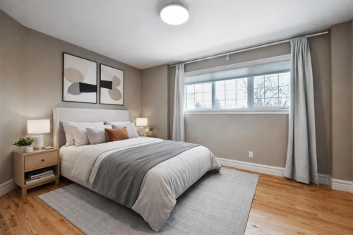 3821 1A Street Sw, Calgary, AB - Indoor Photo Showing Bedroom