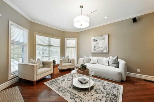 3821 1A Street Sw, Calgary, AB - Indoor Photo Showing Living Room