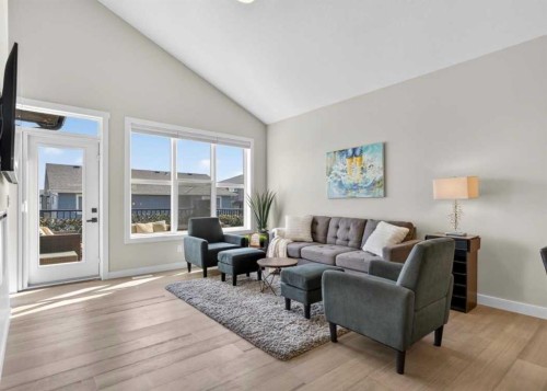 184 Precedence Hill, Cochrane, AB - Indoor Photo Showing Living Room