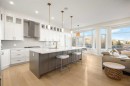 271 Hamptons Terrace Nw, Calgary, AB  - Indoor Photo Showing Kitchen With Upgraded Kitchen 