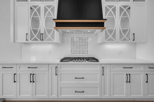 203 Kinniburgh Place, Chestermere, AB - Indoor Photo Showing Kitchen