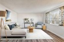1816 42 Street Se, Calgary, AB  - Indoor Photo Showing Living Room 