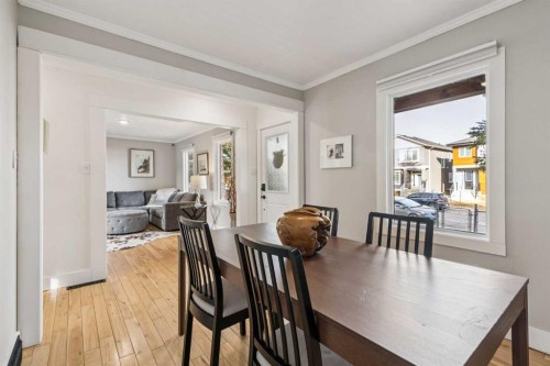 7511 36 Avenue Nw, Calgary, AB - Indoor Photo Showing Dining Room