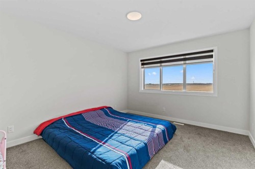 461 Corner Meadows Way Ne, Calgary, AB - Indoor Photo Showing Bedroom