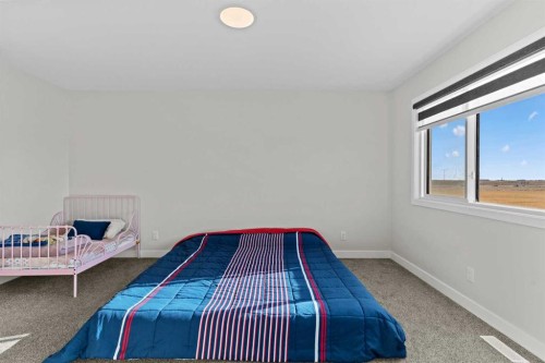 461 Corner Meadows Way Ne, Calgary, AB - Indoor Photo Showing Bedroom