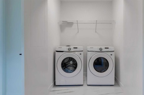 2413 Creeker Lane, Airdrie, AB - Indoor Photo Showing Laundry Room