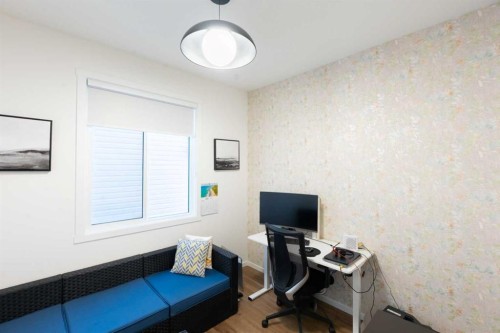 228 Windrow Link Sw, Airdrie, AB - Indoor Photo Showing Office