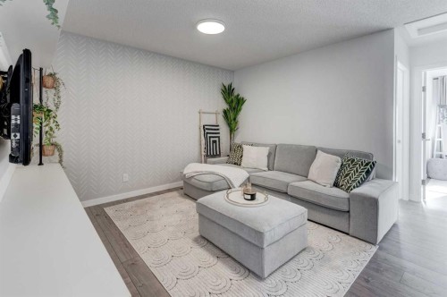236 Auburn Glen Close Se, Calgary, AB - Indoor Photo Showing Living Room