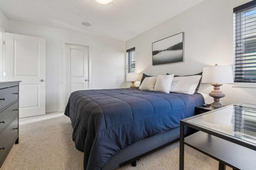 100 Sage Valley Drive Nw, Calgary, AB - Indoor Photo Showing Bedroom