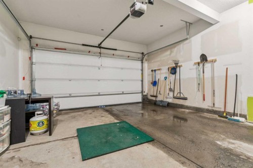 100 Sage Valley Drive Nw, Calgary, AB - Indoor Photo Showing Garage