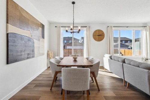 170 Creekstone Path Sw, Calgary, AB - Indoor Photo Showing Dining Room