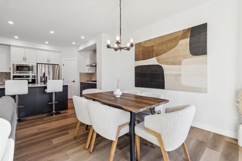 170 Creekstone Path Sw, Calgary, AB - Indoor Photo Showing Dining Room