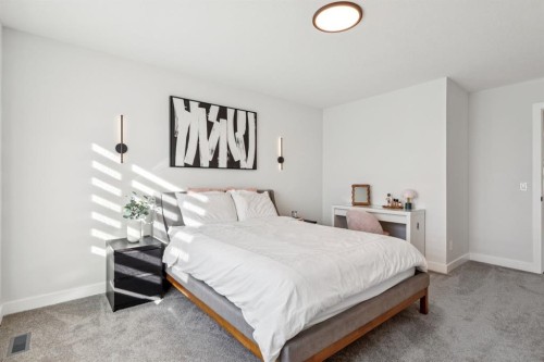 170 Creekstone Path Sw, Calgary, AB - Indoor Photo Showing Bedroom