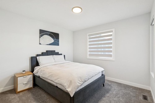 170 Creekstone Path Sw, Calgary, AB - Indoor Photo Showing Bedroom