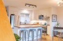 2-601 4Th Street, Canmore, AB  - Indoor Photo Showing Kitchen With Stainless Steel Kitchen With Upgraded Kitchen 