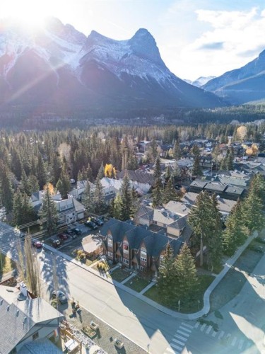 2-601 4Th Street, Canmore, AB - Outdoor With View