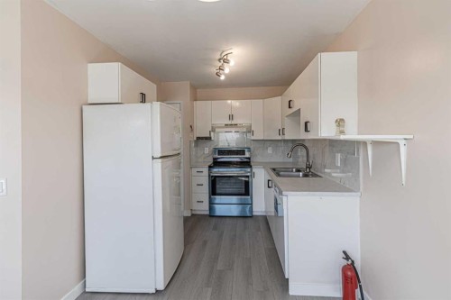 165 Sandpiper Lane Nw, Calgary, AB - Indoor Photo Showing Kitchen With Double Sink