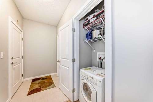 107-100 Cranfield Common Se, Calgary, AB - Indoor Photo Showing Laundry Room