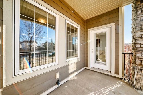 107-100 Cranfield Common Se, Calgary, AB - Outdoor With Balcony With Exterior