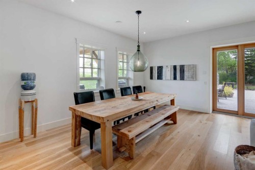 84 Eagle Butte Ranch, Rural Rocky View County, AB - Indoor Photo Showing Dining Room