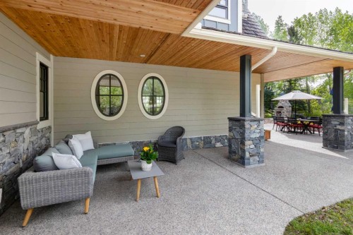 84 Eagle Butte Ranch, Rural Rocky View County, AB - Outdoor With Deck Patio Veranda With Exterior