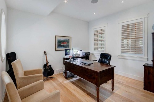 84 Eagle Butte Ranch, Rural Rocky View County, AB - Indoor Photo Showing Office