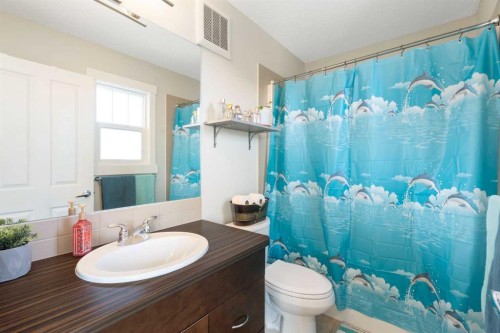 286 Fireside Place, Cochrane, AB - Indoor Photo Showing Bathroom