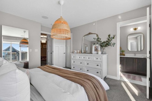 29 Howse Street Ne, Calgary, AB - Indoor Photo Showing Bedroom