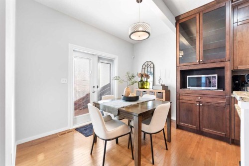 295 Prairie Springs Crescent Sw, Airdrie, AB - Indoor Photo Showing Dining Room