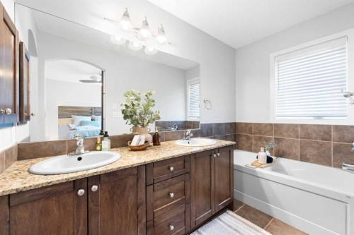 295 Prairie Springs Crescent Sw, Airdrie, AB - Indoor Photo Showing Bathroom