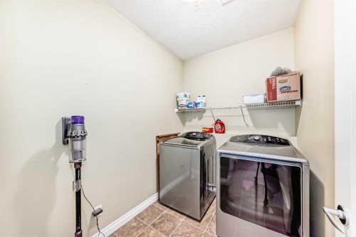187 Hawkmere View, Chestermere, AB - Indoor Photo Showing Laundry Room