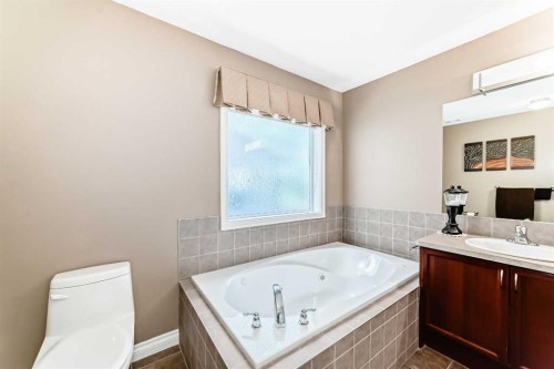 187 Hawkmere View, Chestermere, AB - Indoor Photo Showing Bathroom