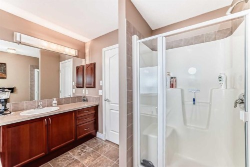 187 Hawkmere View, Chestermere, AB - Indoor Photo Showing Bathroom