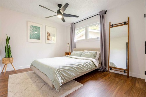 9632 Alcott Road Se, Calgary, AB - Indoor Photo Showing Bedroom