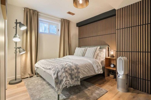 9632 Alcott Road Se, Calgary, AB - Indoor Photo Showing Bedroom