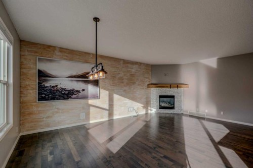 2016 Brightoncrest Green Se, Calgary, AB - Indoor With Fireplace