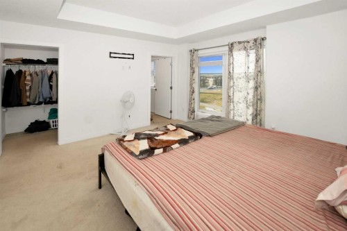633 Savanna Boulevard Ne, Calgary, AB - Indoor Photo Showing Bedroom