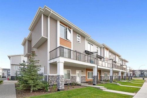 633 Savanna Boulevard Ne, Calgary, AB - Outdoor With Balcony