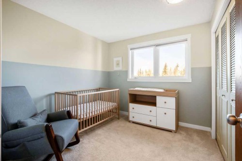 220 Scenic Way Nw, Calgary, AB - Indoor Photo Showing Bedroom