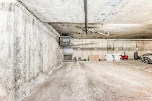 308-819 4A Street Ne, Calgary, AB - Indoor Photo Showing Garage
