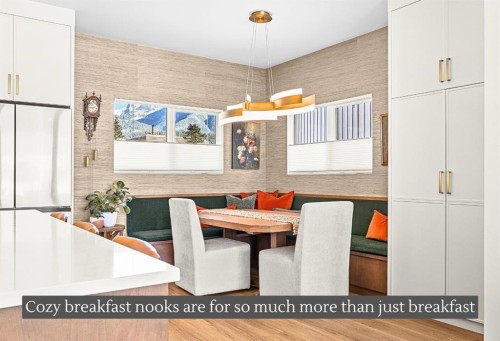 1-1202 2 Avenue, Canmore, AB - Indoor Photo Showing Dining Room